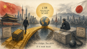 La Chine vend ses dollars, le Japon ne peut pas : la bascule vers l'or a commencé