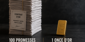 Or Papier: L’or que vous croyez posséder n’existe peut-être pas