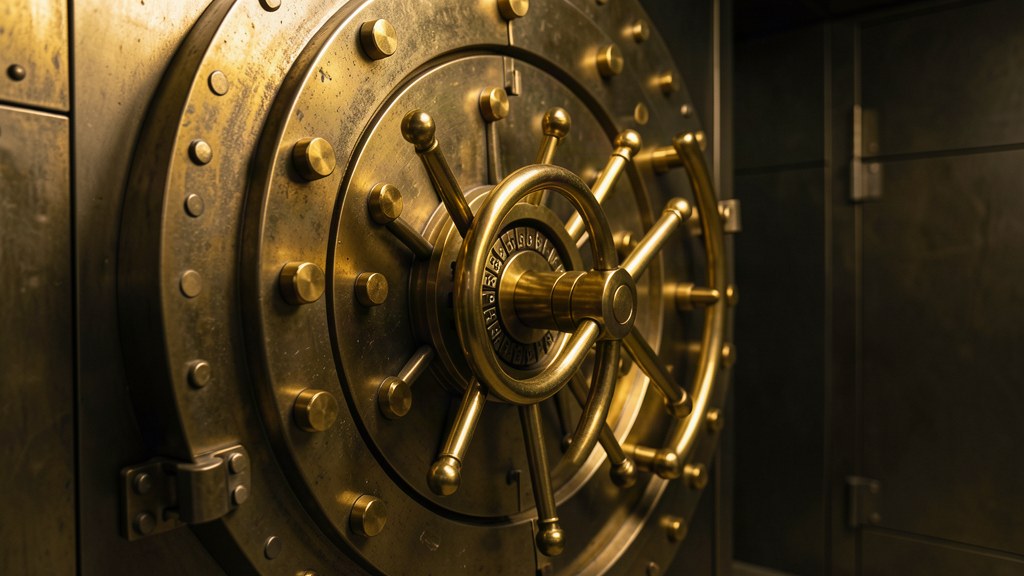 Porte forte des premières salles de coffres privées hors banque de Belgique, 2012