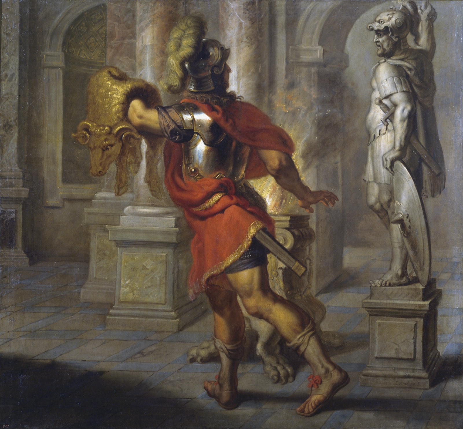 Érasme Quellin le Jeune, Jason et la Toison d'or, vers 1636