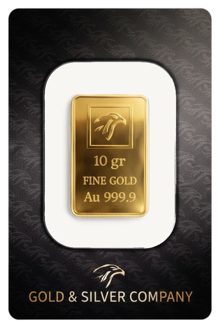 Lingot d'or 10 grammes GSC
